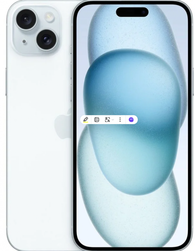 Apple iPhone 15 Plus 256GB Mavi