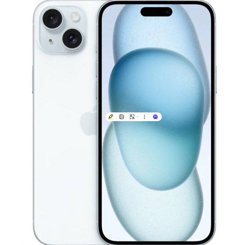 Apple iPhone 15 Plus 256GB Mavi